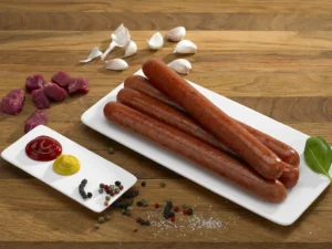 mega premium dry pork sausage 64x110g