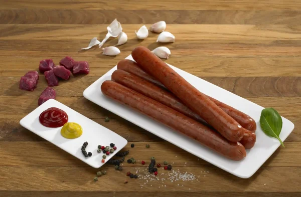 mega premium dry pork sausage 64x110g