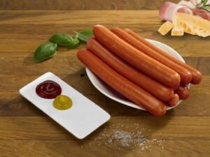mega bacon & cheese sausage 64x110g